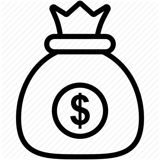 512x512 Sack Drawing Money Transparent Png Clipart Free Download