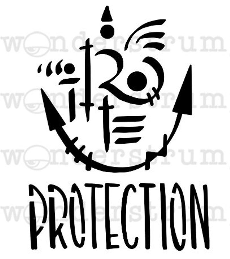 794x893 witchy sigil stencil series protection etsy