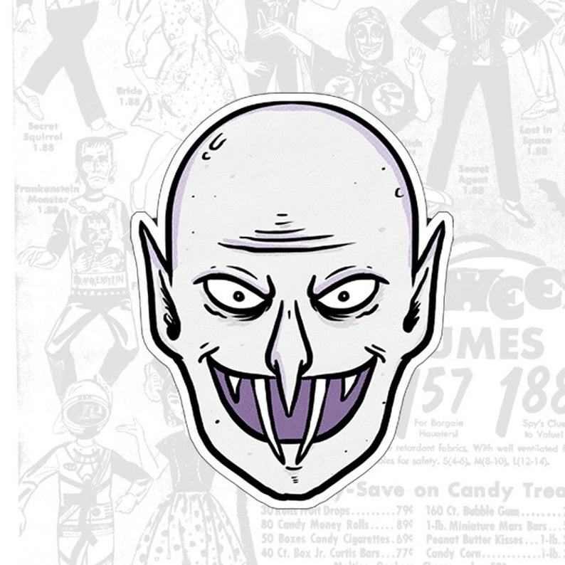 794x794 Paper Mask Vampire Downloadable Etsy