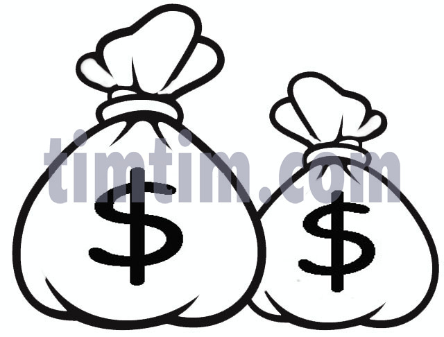 640x486 Free Drawing Of Money Bags Bw From The Category Business