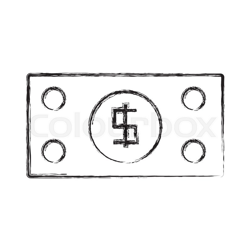 800x800 Billet Money Symbol Icon Vector Stock Vector Colourbox