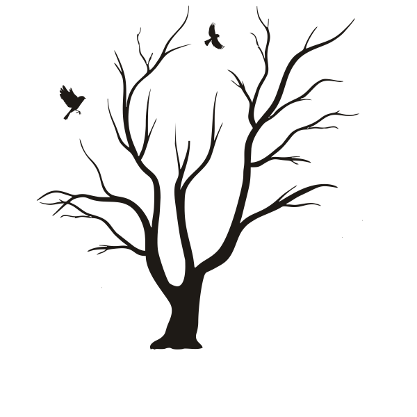 600x600 arbol sin hojas para pintar