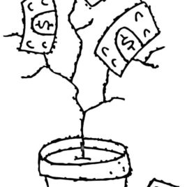 268x268 Coloring Pages Money Tree Kids Drawing And Coloring Pages