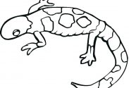 183x125 Spiderman Lizard Coloring Pages Monitor Preschool