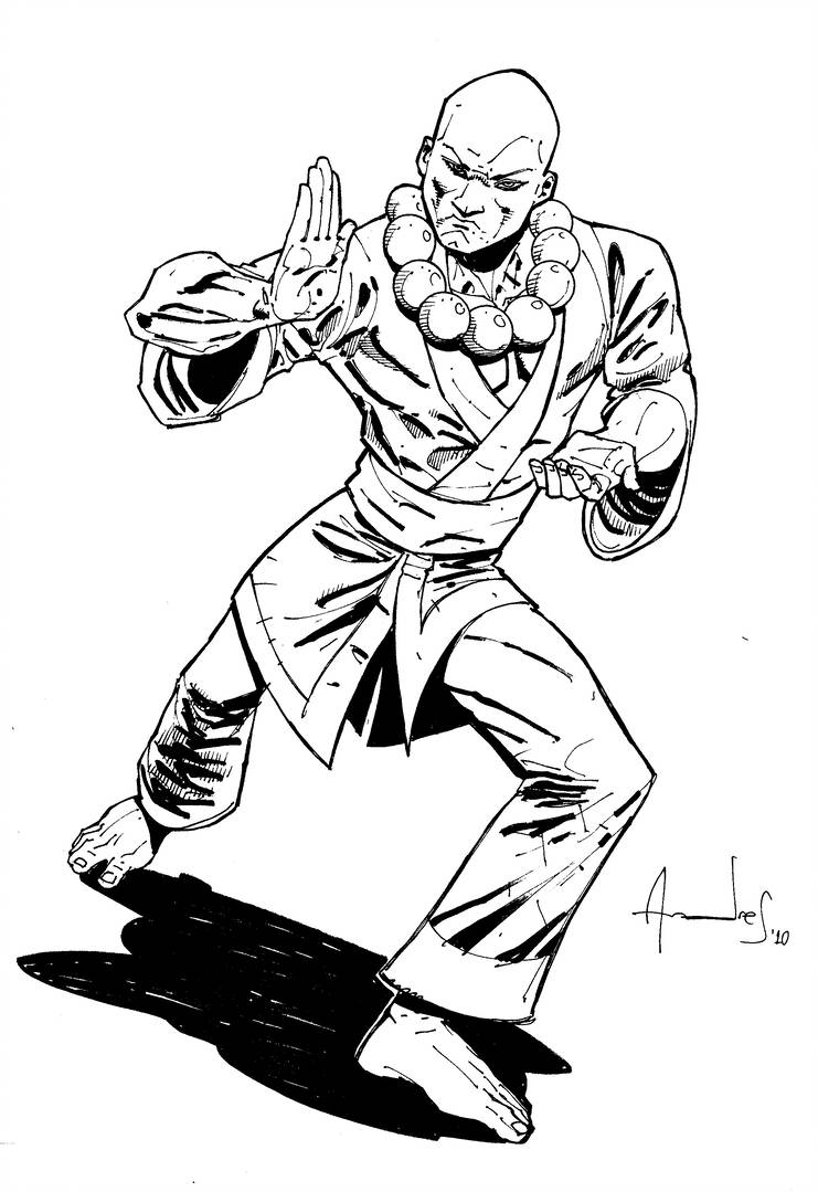 741x1079 Shaolin Monk