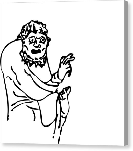 546x622 Strange Monk Drawing