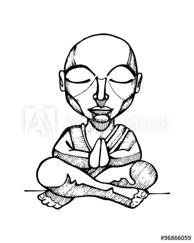 400x500 Budhist Monk