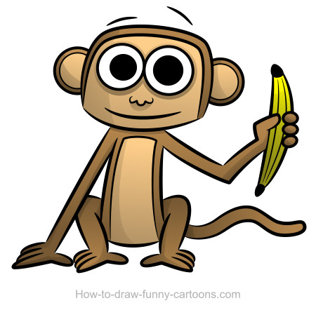 450x442 Monkey Drawings