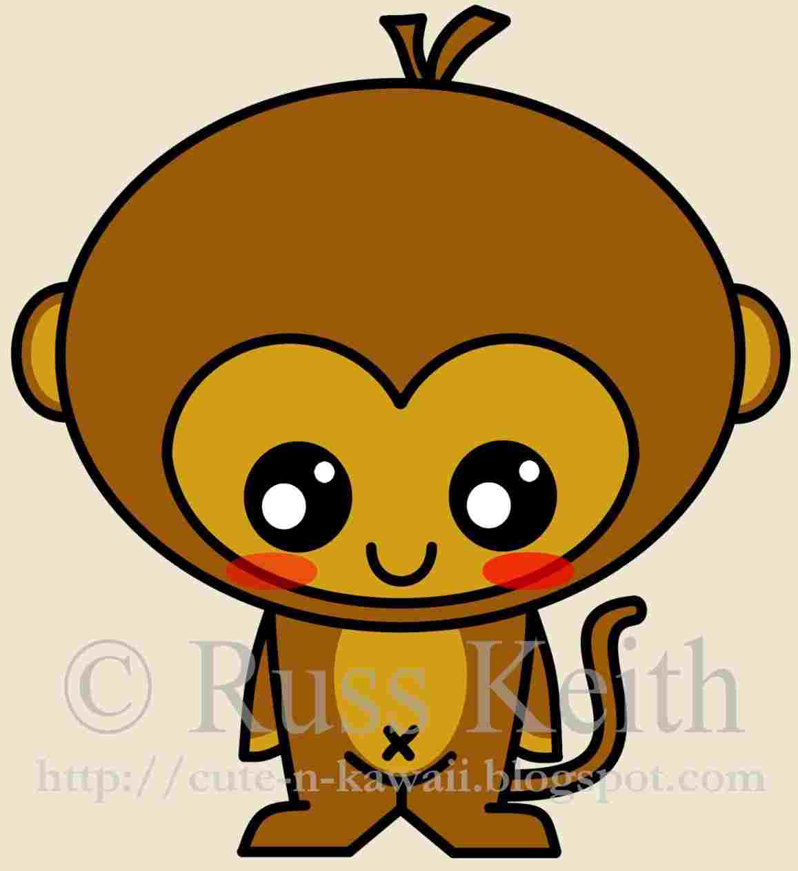 1157x1264 Easy Cute Monkey Drawing Easy Monkey Drawings Cute Drawing Free