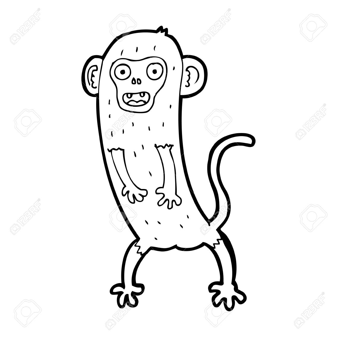 1300x1300 Huge Collection Of 'crazy Monkey Drawing' Download More Than