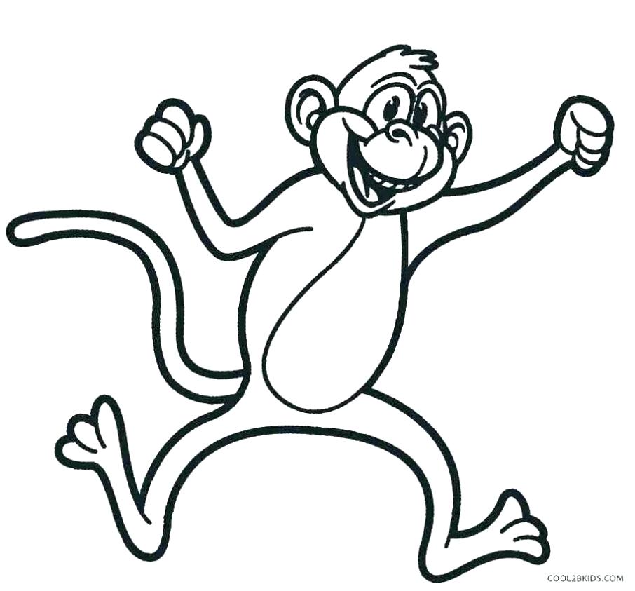 906x843 Cute Monkeys To Draw How To Draw A Baby Monkey Cute Monkey Drawing