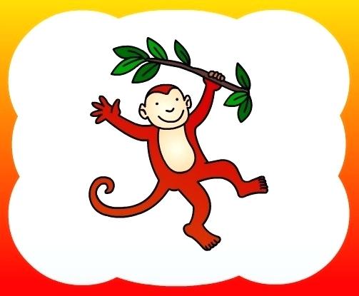 503x415 Monkey To Draw Monkey Line Drawing Images