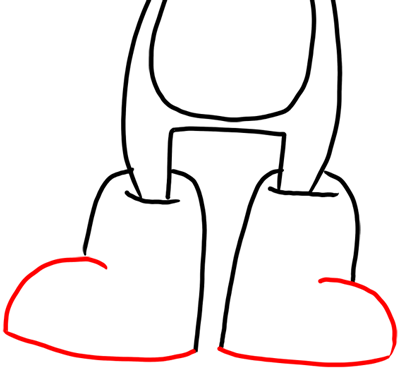 400x369 Step How To Draw Boots The Monkey From Dora The Explorer