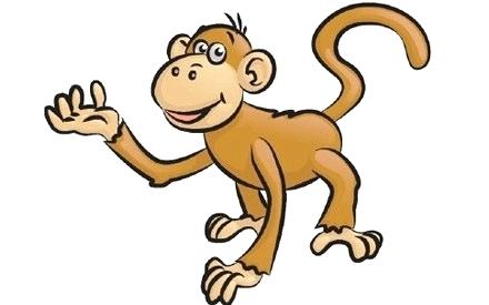 440x275 Monkey To Draw Monkey Line Drawing Images