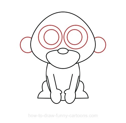 500x489 How To Draw A Monke