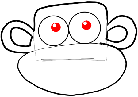 450x318 How To Draw Boots The Monkey From Dora The Explorer Drawing Lesson