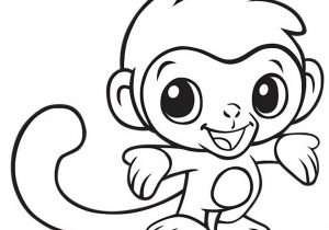300x210 Monkey Cartoon Drawing How To Draw A Cartoon Monkey Face Steps