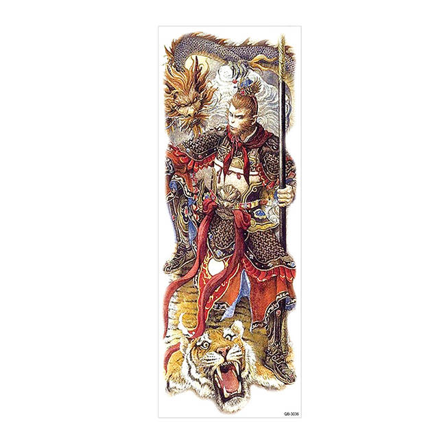 640x640 Online Shop Pieces Temporary Full Arm Tattoo Stickers Monkey