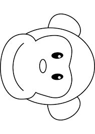 189x267 Image Result For Monkey Outline Drawings For Kids Animal Art