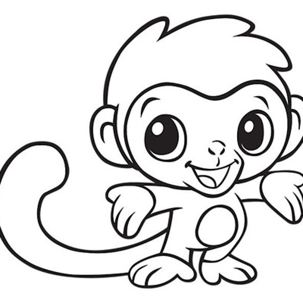 1024x1024 Monkey Outline Frog Clipart House Clipart Online Download