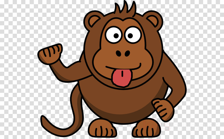 900x560 Monkey, Drawing, Illustration, Transparent Png Image Clipart