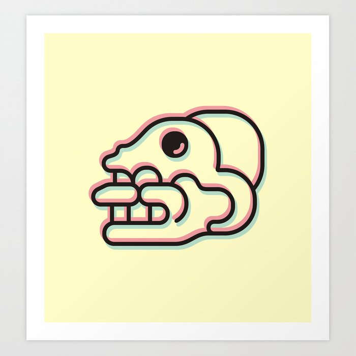 700x700 Monkey Skull