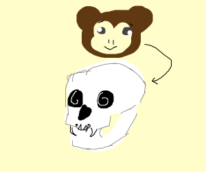 300x250 Skull