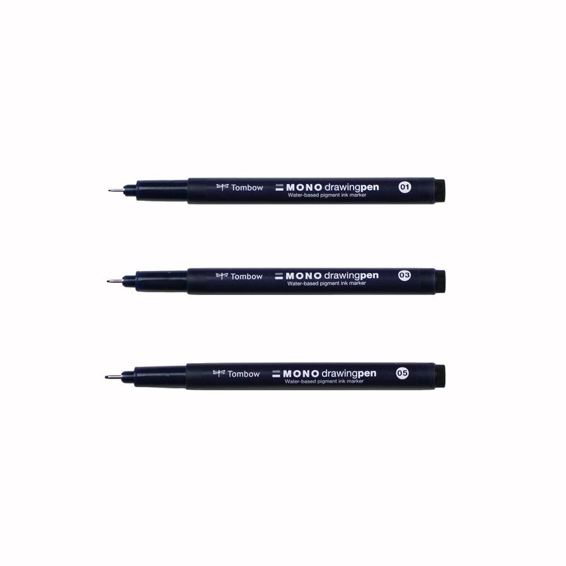 800x800 tombow mono drawing pen, pack aampd penworx