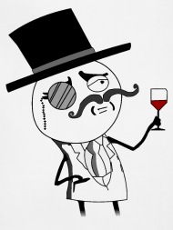 190x253 Monocle Guy Meme Lulzsec Apron Spreadshirt