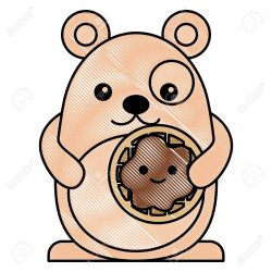 250x250 Cookie Drawing Vector Projector Images Cute Cat Cutter Oreo