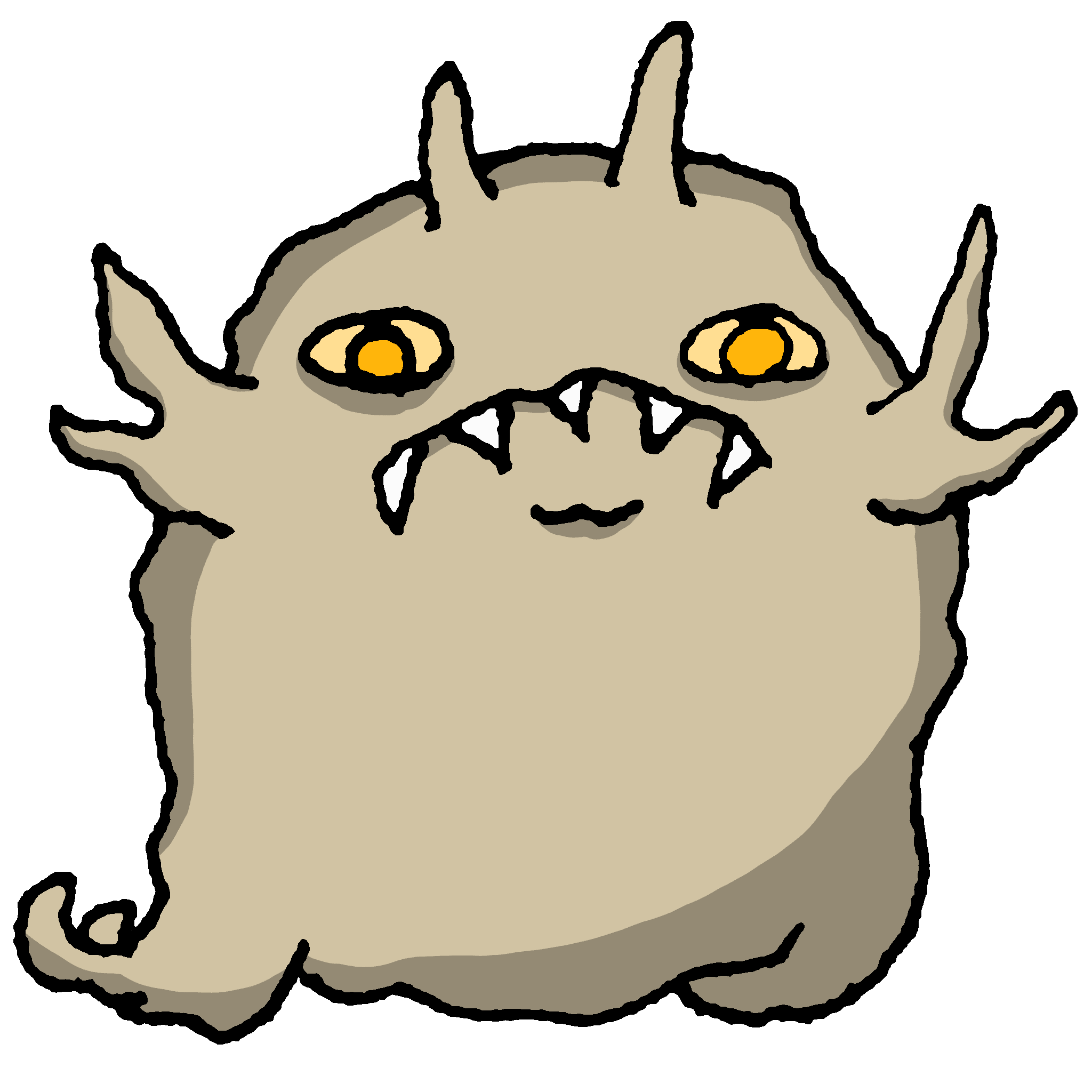 2048x2048 Create A Unique Hand Drawn Monster Based On Your Suggestion