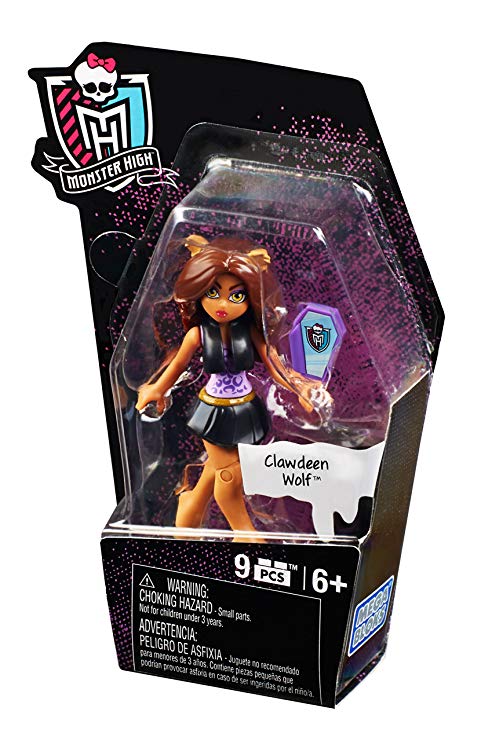 492x741 Mega Bloks Monster High Clawdeen Wolf Toy Figure