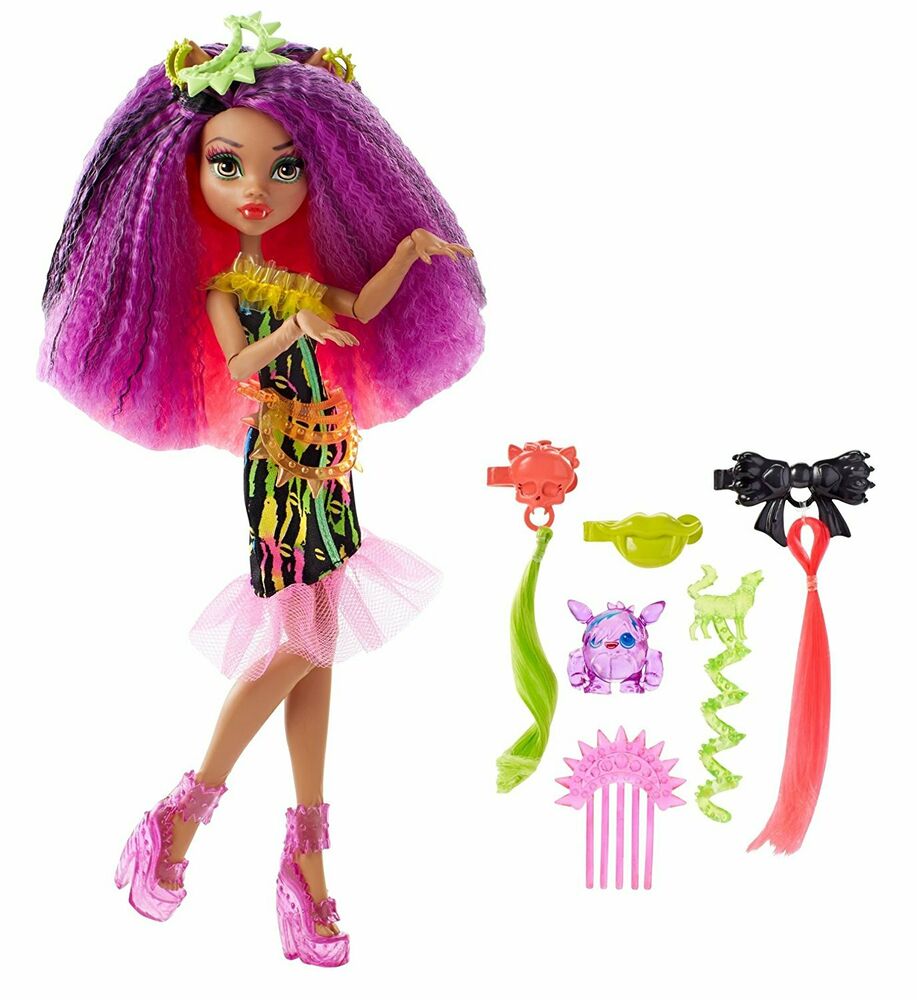 917x1000 Monster High Electrified Monstrous Hair Ghouls Clawdeen Wolf