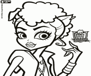 300x250 Monster High Coloring Pages Printable Games
