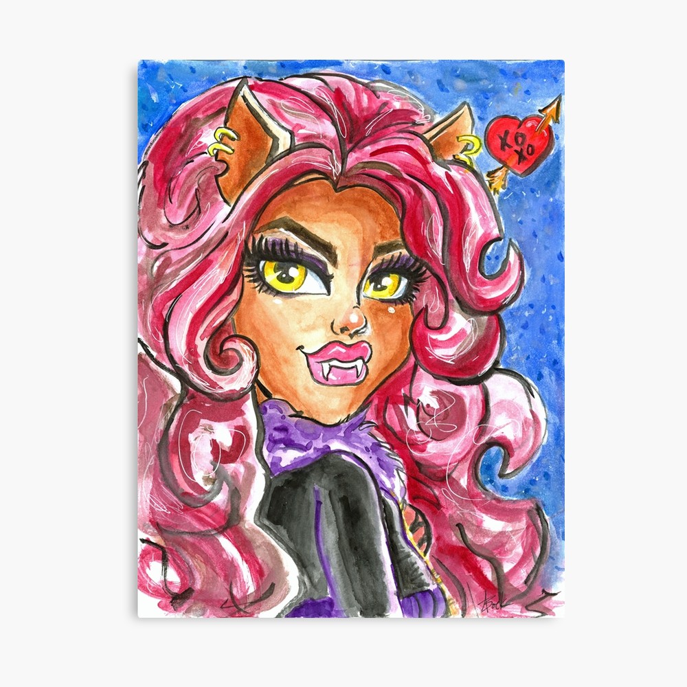 Monster High Clawdeen Wolf Drawing | Free download on ClipArtMag