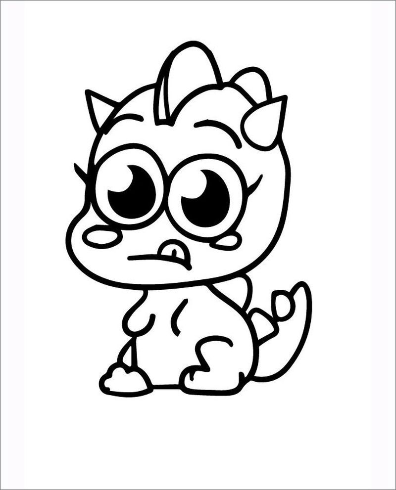 800x991 Monster Coloring Pages Ideas For Kids Coloring Pages For Kids