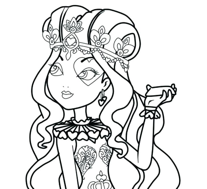 728x663 Monster High Coloring Pages Games Online Pokemon G Ever After