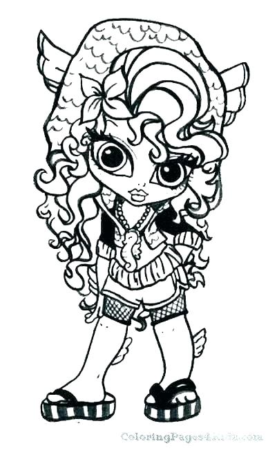 401x661 Monster High Free Printable Coloring Pages Fingerfertig