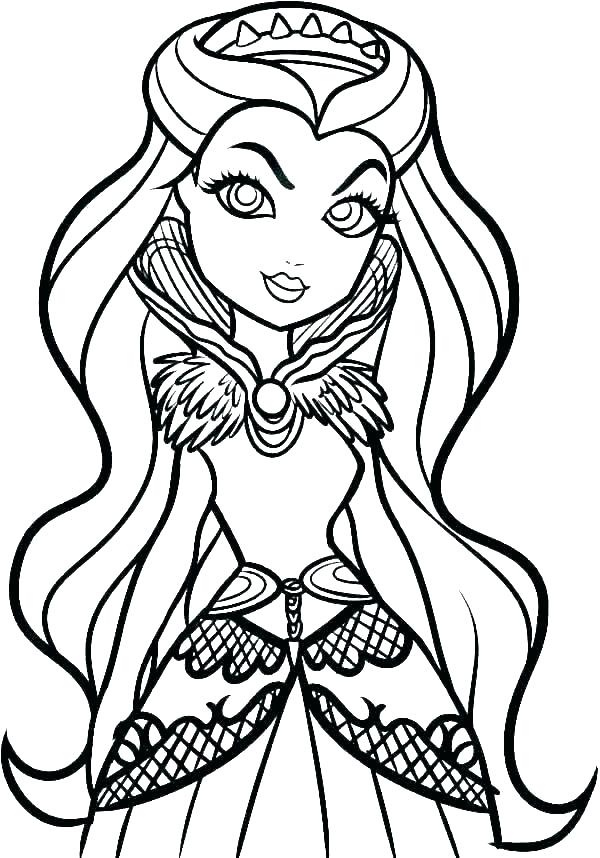 600x858 Free Coloring Pages Monster High Monster High Colouring Pages