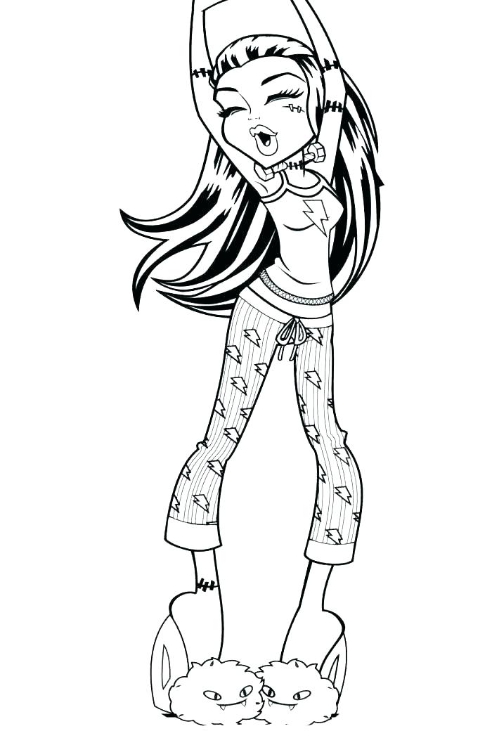 700x1050 frankie stein monster high coloring pages monster high coloring