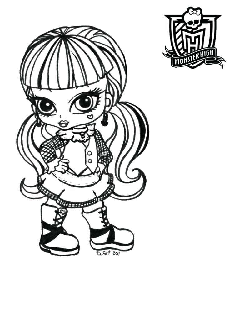 736x1024 Monster High Drawing Online
