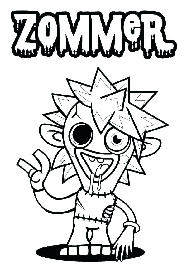 600x862 Printable Monster High Coloring Pages Hand Drawing Free Christmas