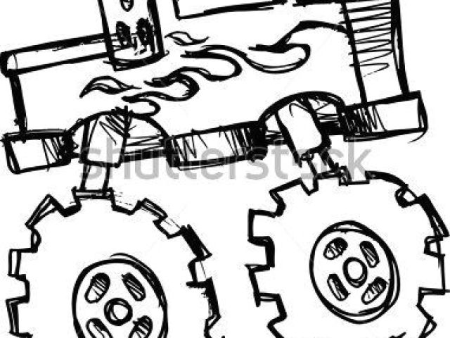 640x480 drawing easy truck how to draw a truck easy monster truck drawings