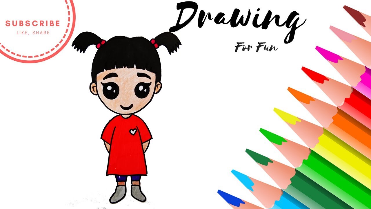 1280x720 How To Draw Boo Easy Monsters Inc