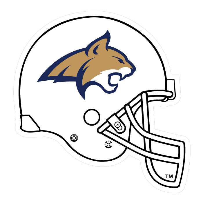 700x700 Montana State Football Helmet Decal Let's Wrap