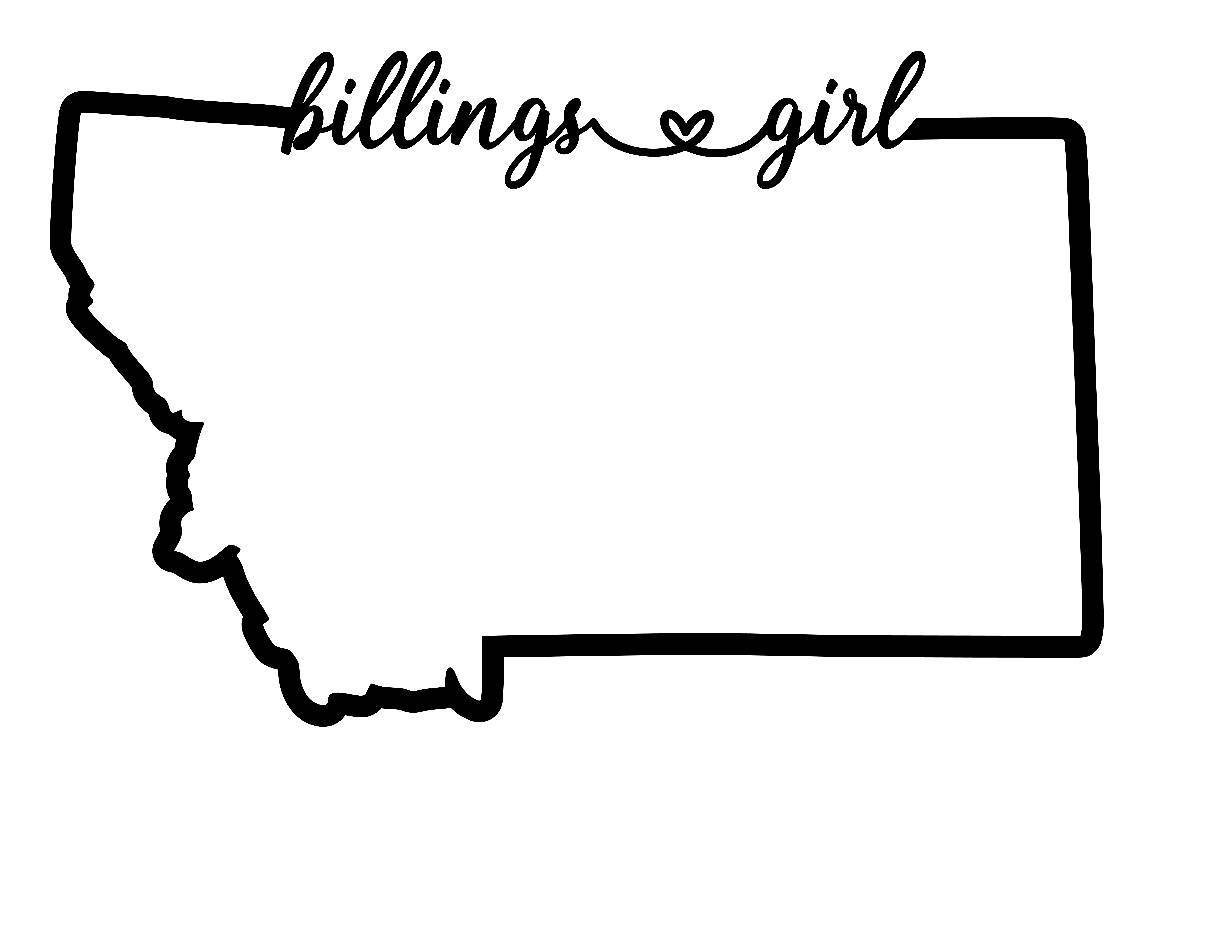 1226x930 Billings Girl Montana Vinyl Decal Jade And Lemon Boutique