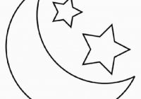 200x140 Moon And Star Drawing