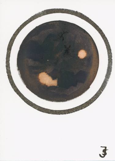 375x525 Dark Moon Drawing