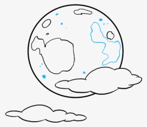 300x260 How To Draw Moon