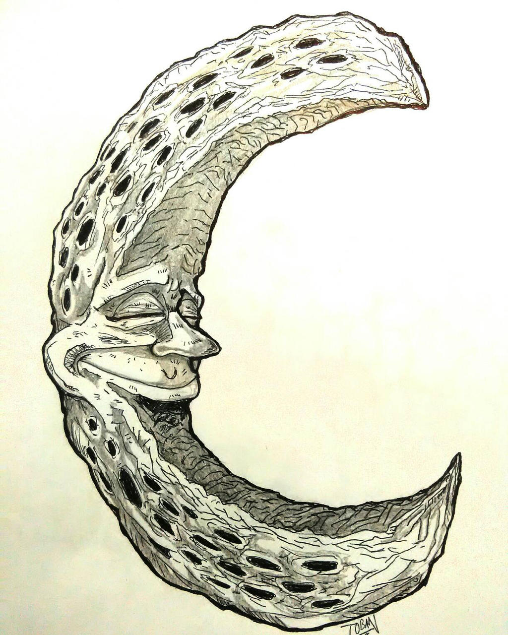 1024x1280 completed sleepy moon drawing